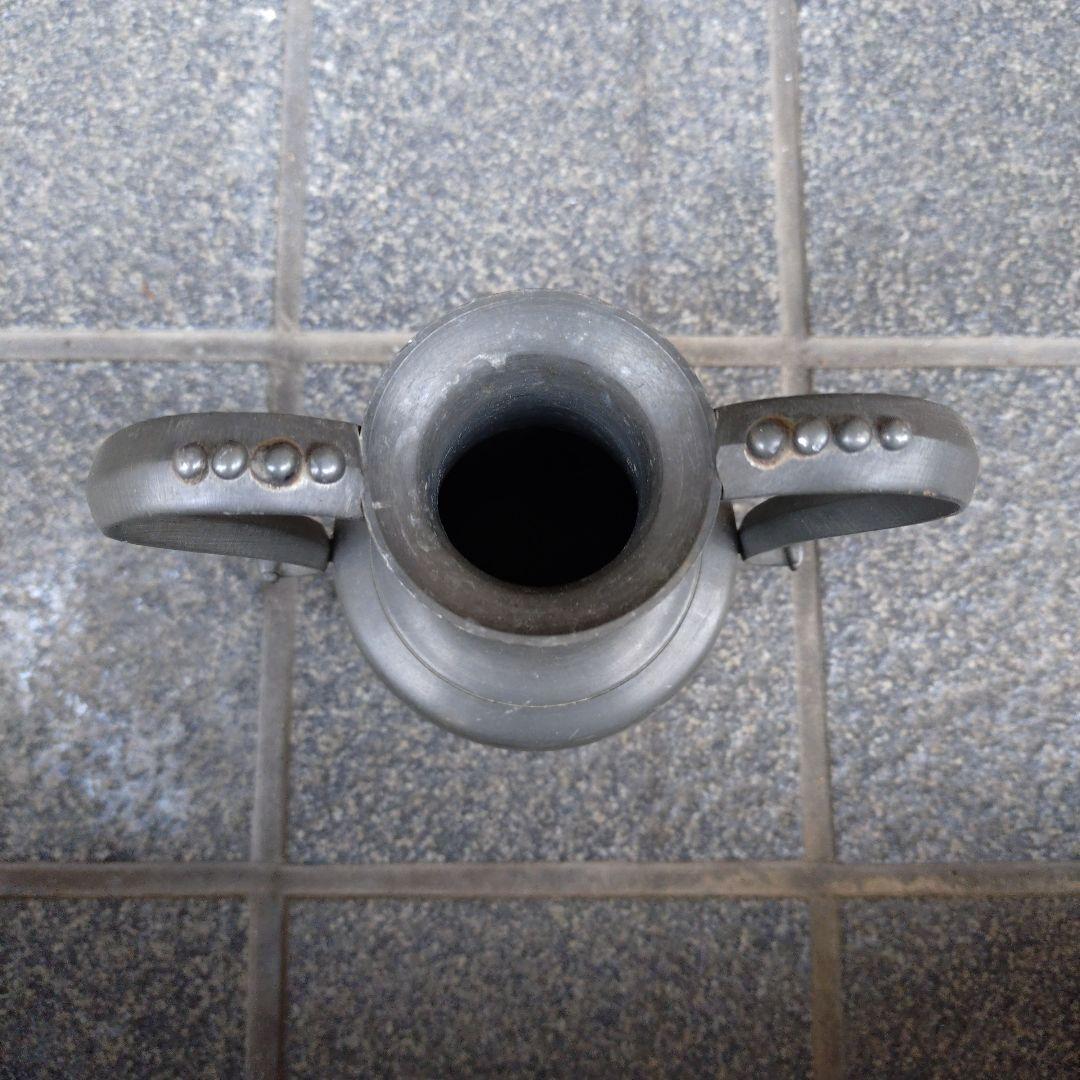 フランス　エタン製 錫　花瓶