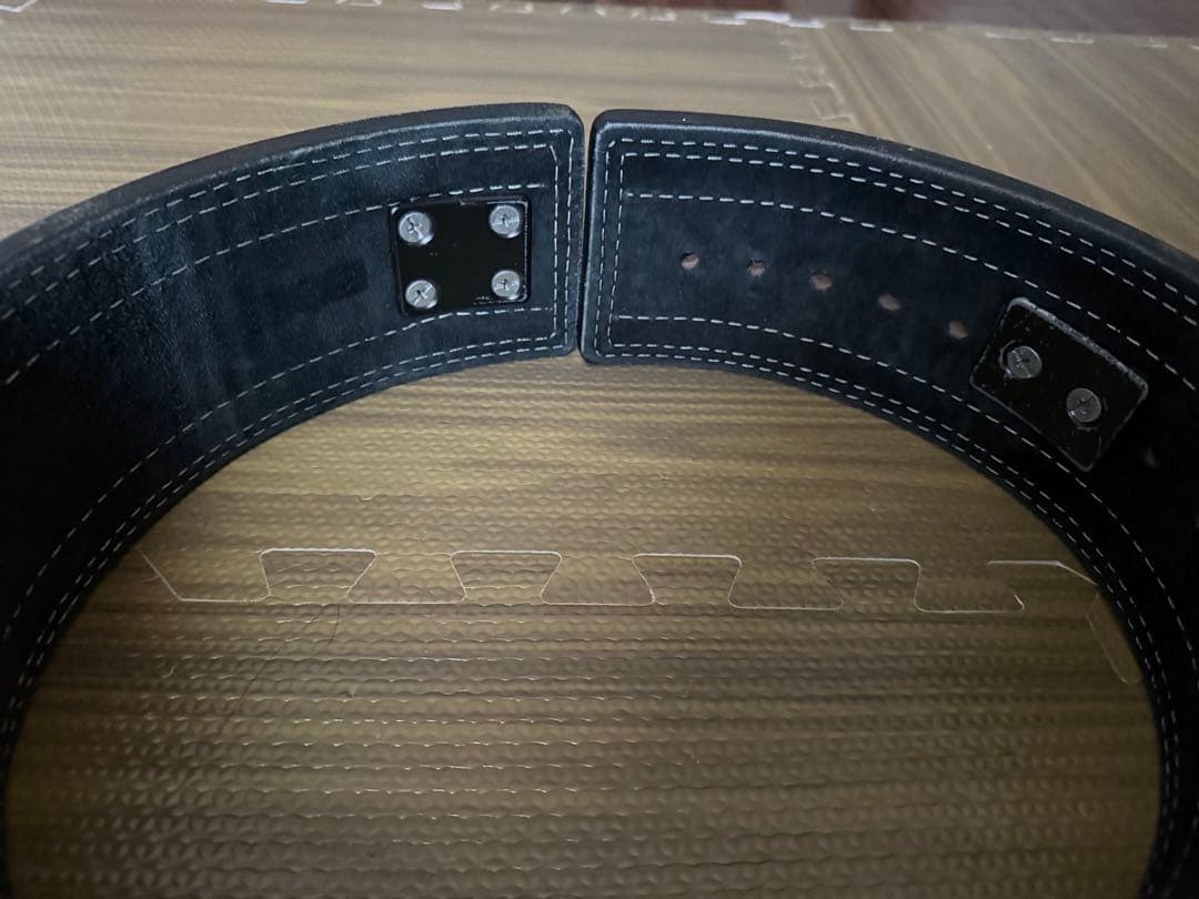 トレーニング・パワーベルト 黒 スエード　インザー　パイオニアSBD