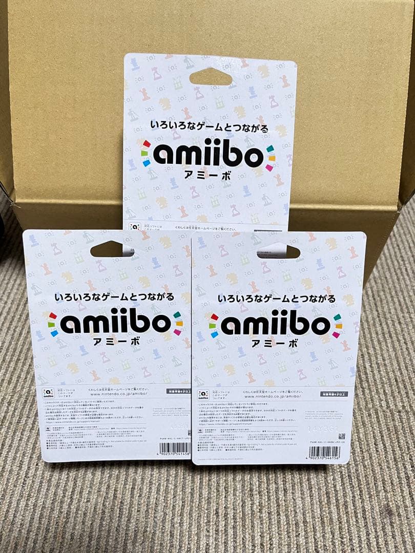 【即発送】amiibo ガオガエン　こどもリンク　テリー　セット　新品未開封