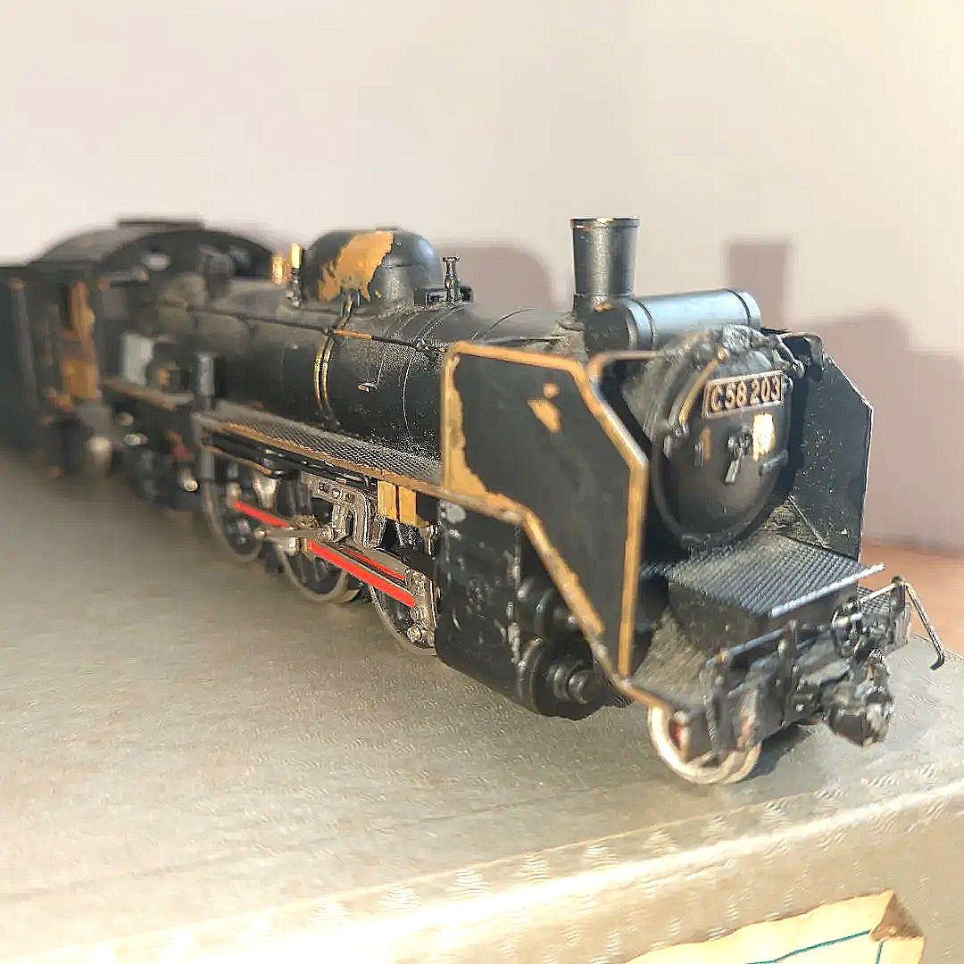 宮沢模型 C58203 蒸気機関車 HOゲージ【ジャンク品】