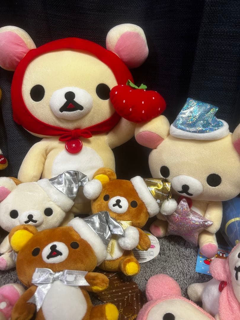 【大量まとめ売り】リラックマ ぬいぐるみ＆グッズセット タグ付き・レアあり