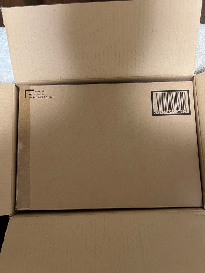 魂ウェブ商店限定 L BUILD ライトニングストライカー 輸送箱未開封