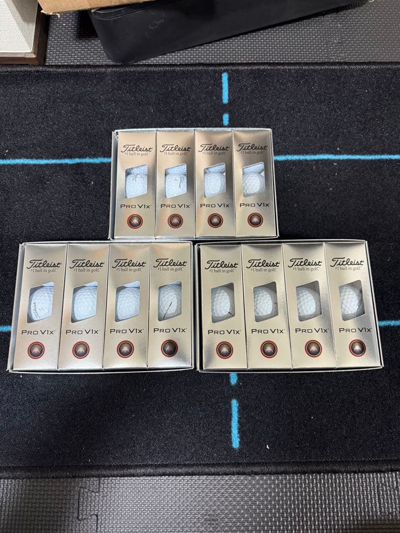 2025タイトリスト　Titleist Pro V1x 3ダース 新品
