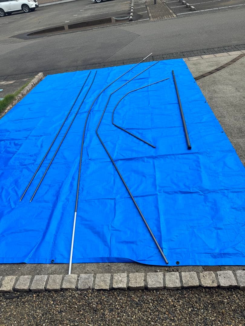 ゼインアーツ ロロ インナーマット、フットプリント、 アップライトポール２本付