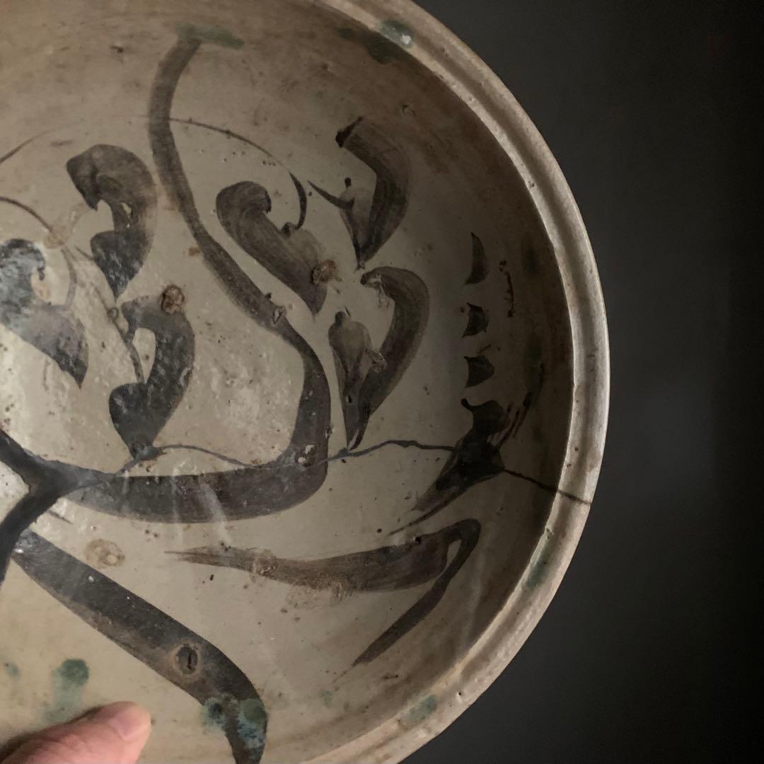 美濃 笠原鉢 江戸初期 古美術 古道具 アンティーク 鉢 陶片