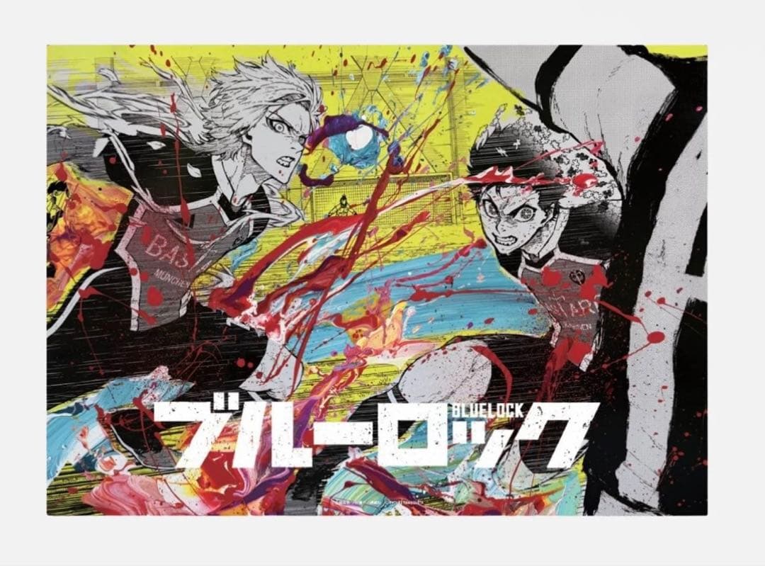 ブルーロック　伊勢丹　ポスター　潔世一　ミヒャエル・カイザー