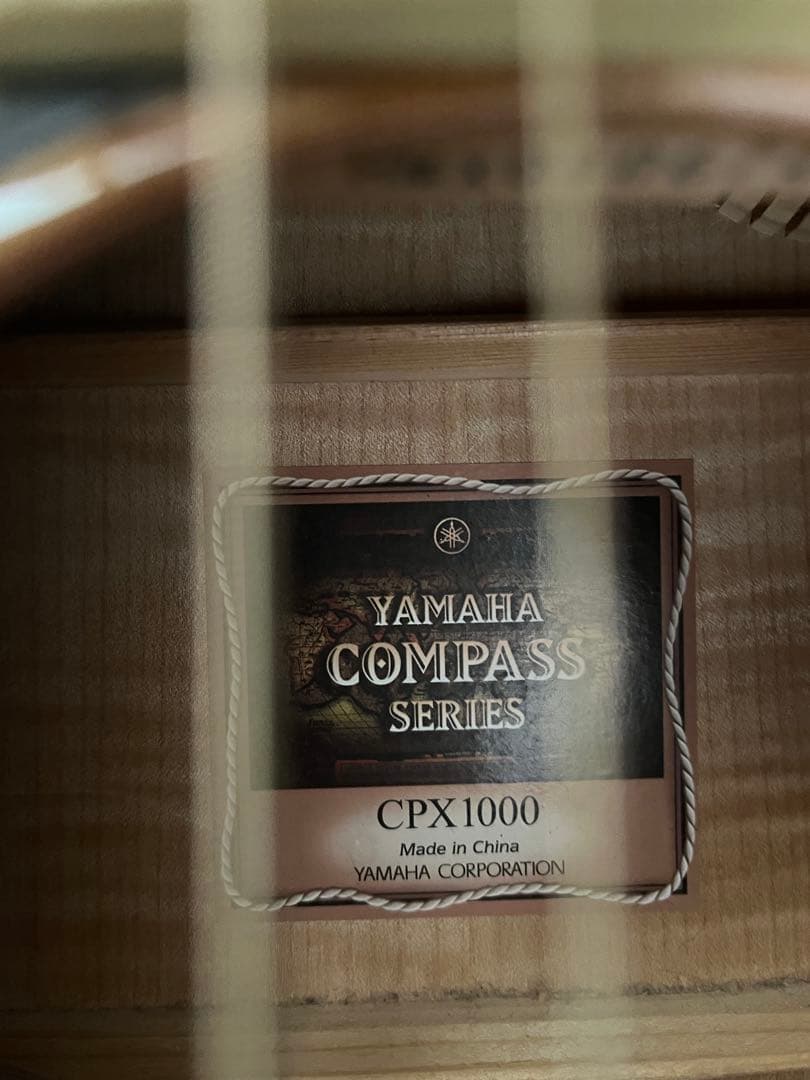 ギター YAMAHA CPX1000 NT
