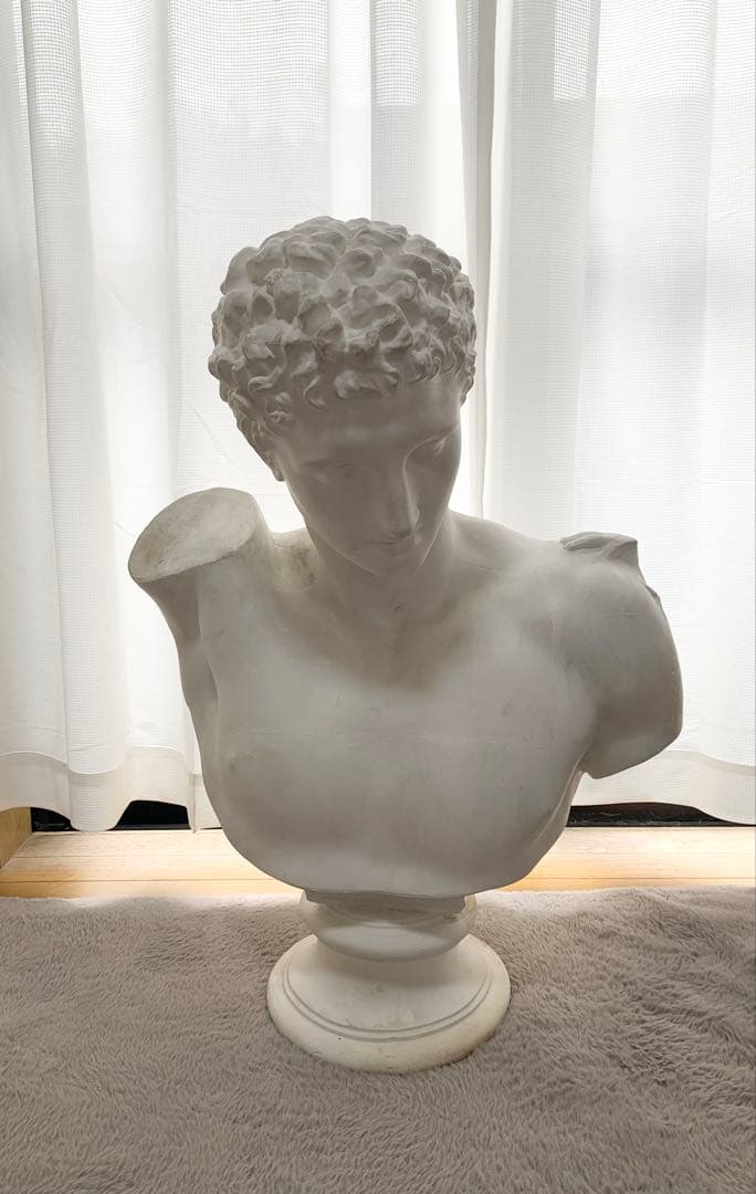 希少　石膏寄せ型製法　 ヘルメス石膏像　デッサン用　芸大受験用　絵画用石膏像