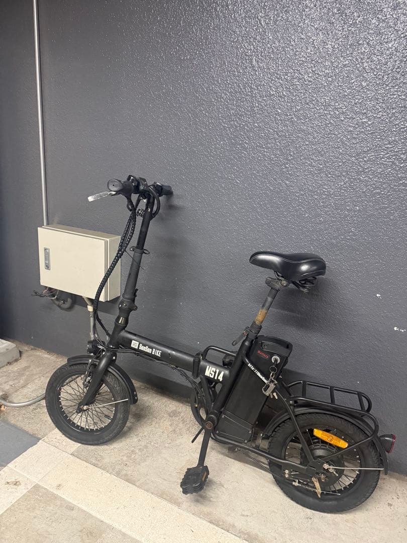 電動アシストE-BIKE ブラック