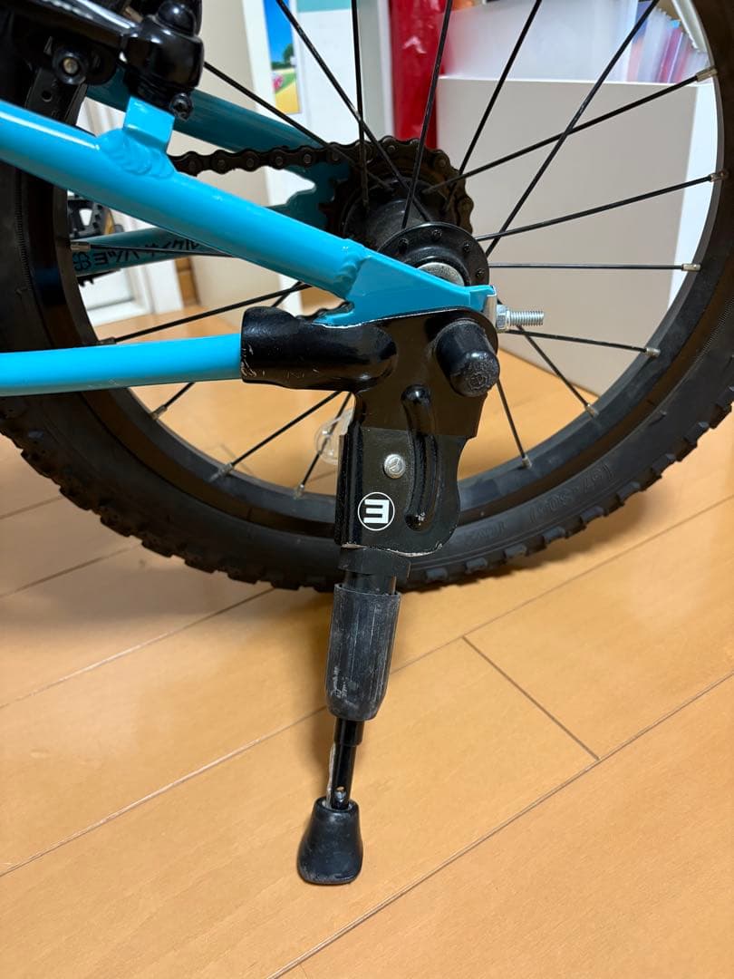 【引き取り限定】ヨツバサイクル キッズバイク　16インチ　限定色　水色