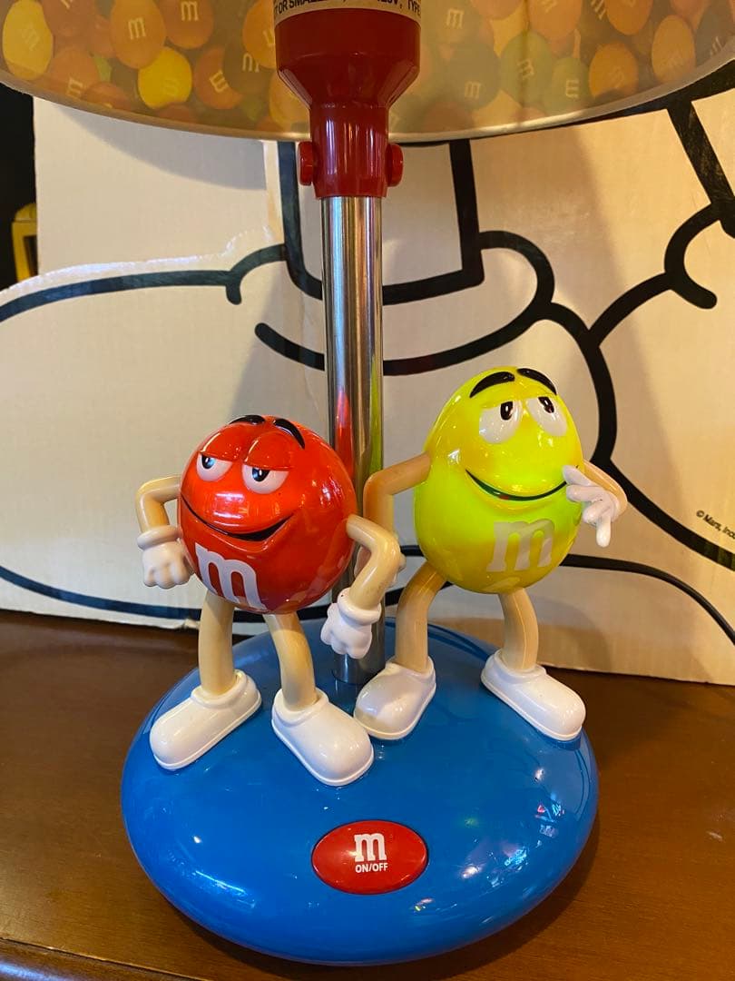 ♦︎超激レア♦︎エムアンドエムズ コレクターズアイテム テーブルランプ　ナイトランプ