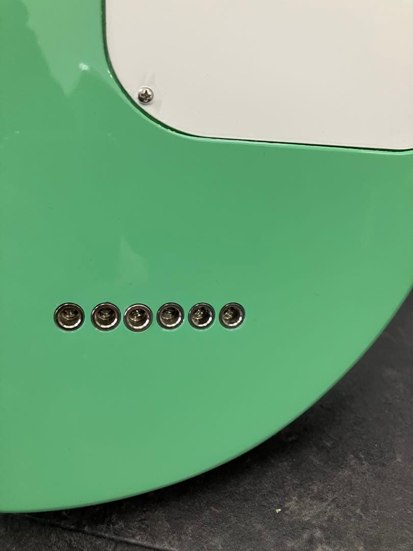 値下！FERNANDES ミニエレキギター ZO-3 ミントグリーン アンプ内蔵