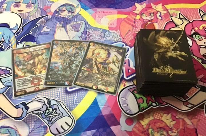 本格構築 【赤白ドギラゴン閃】 デッキ＆二重スリーブ