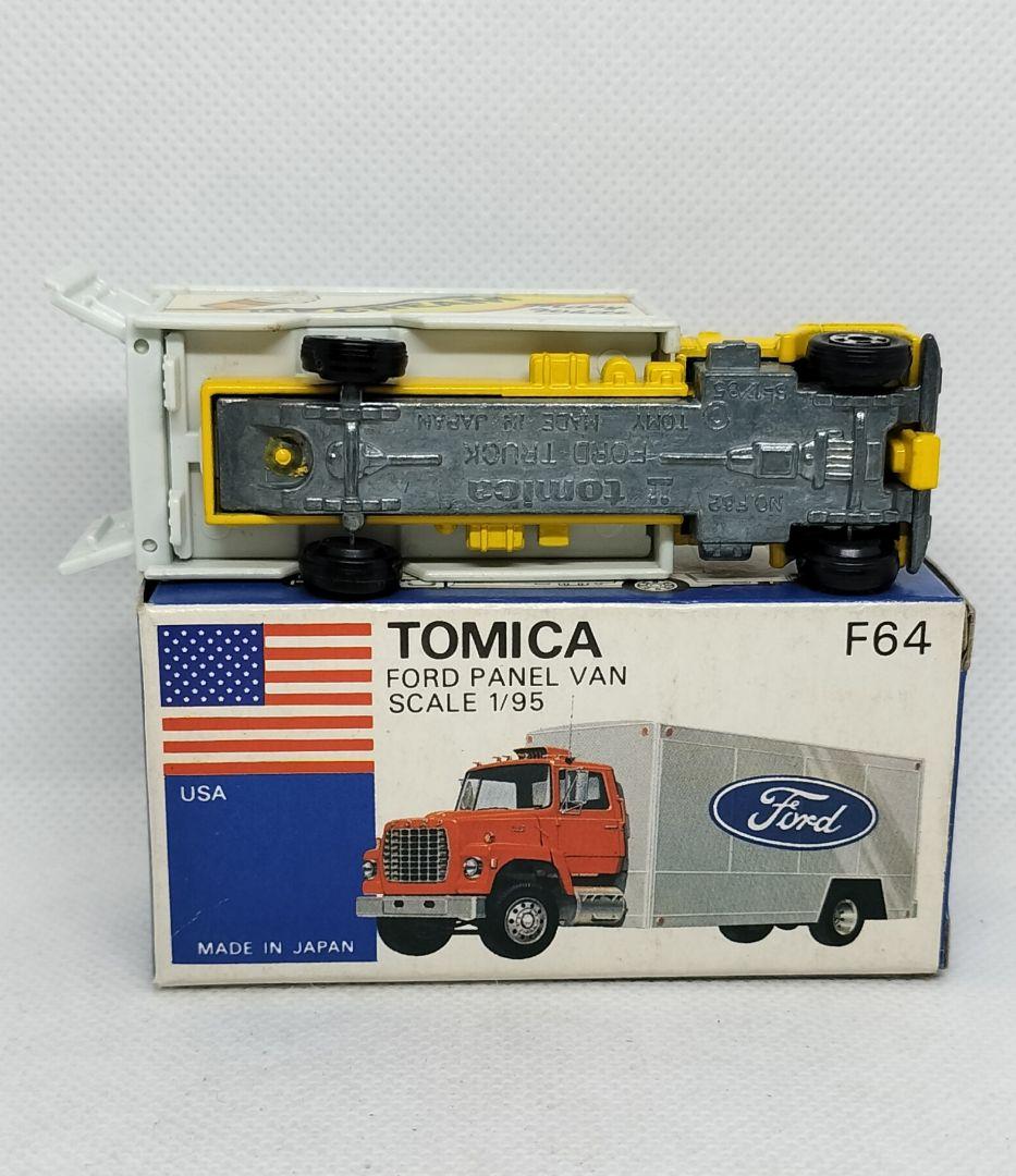 《青箱トミカF64-2-1》フォードパネルバン【初期ロット】未使用美品