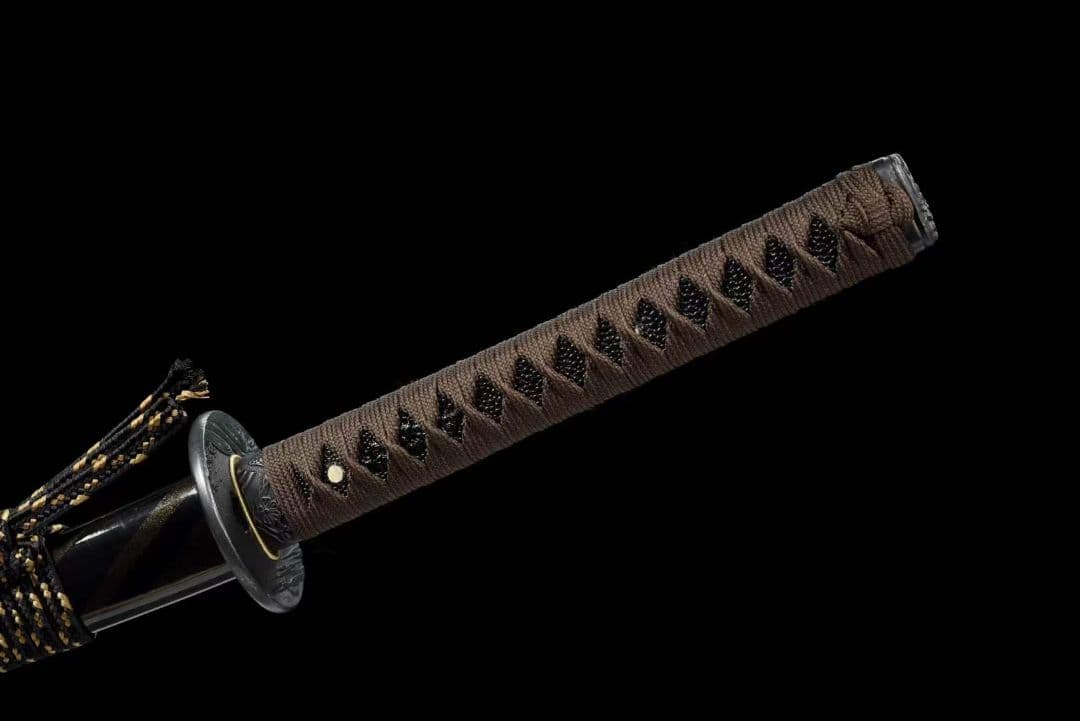 文様鋼鳳凰紋武士刀【座山彫】 武具　刀装具　日本刀　模造刀 居合刀