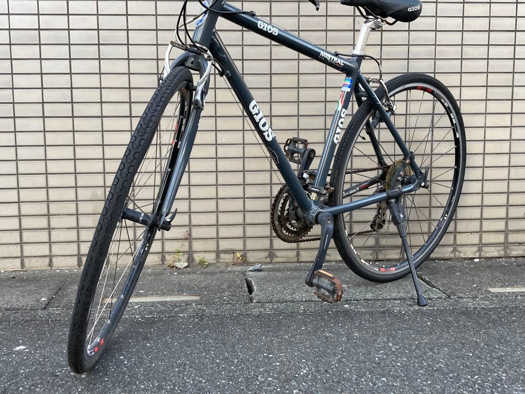 GIOS MISTRAL ジオス ミストラル グレー サイズ480 前3×後8段