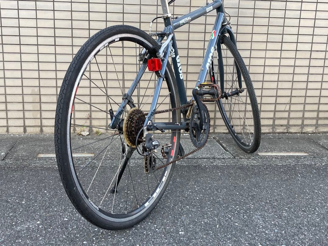 GIOS MISTRAL ジオス ミストラル グレー サイズ480 前3×後8段