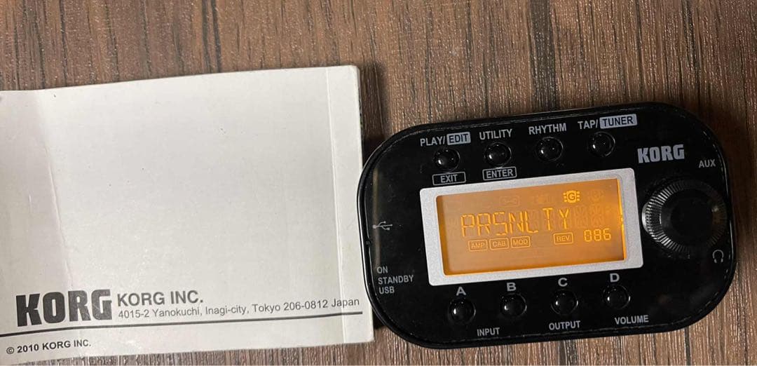 ギター KORG PANDORA mini