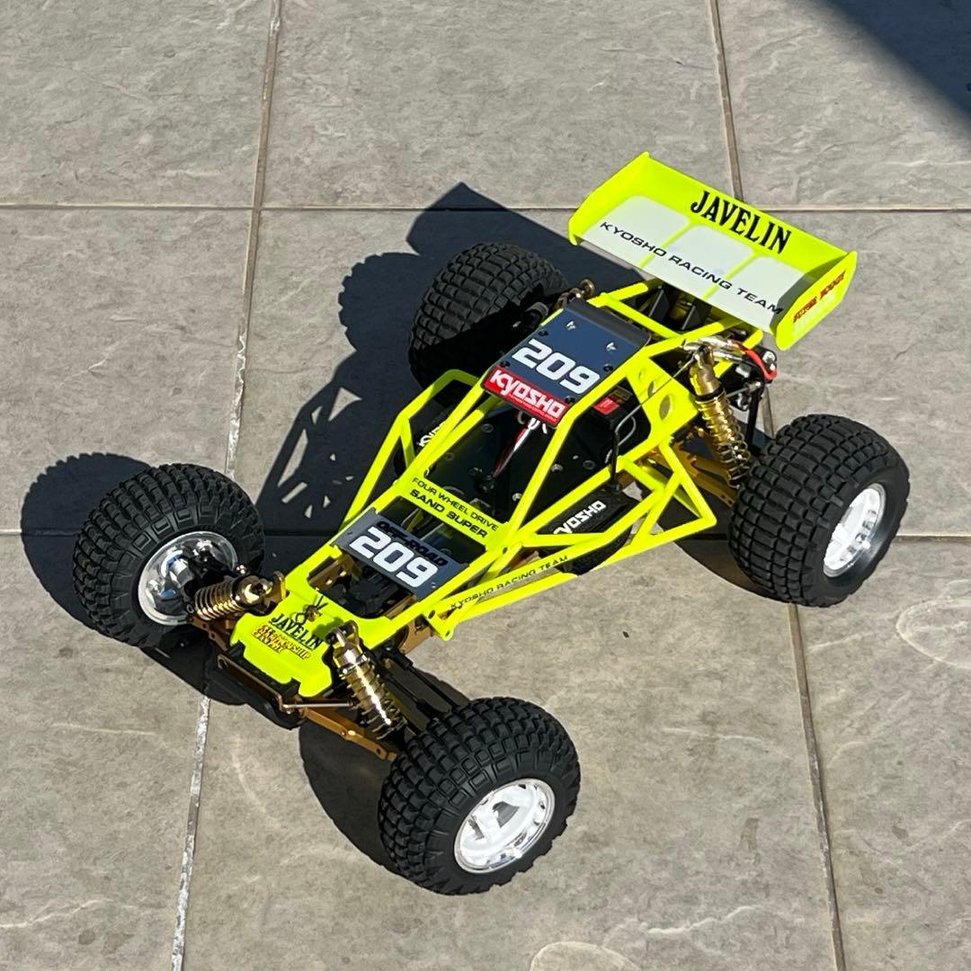 ラジコン　京商ターボオプティマ　ジャベリン仕様　送受信機付き❗️