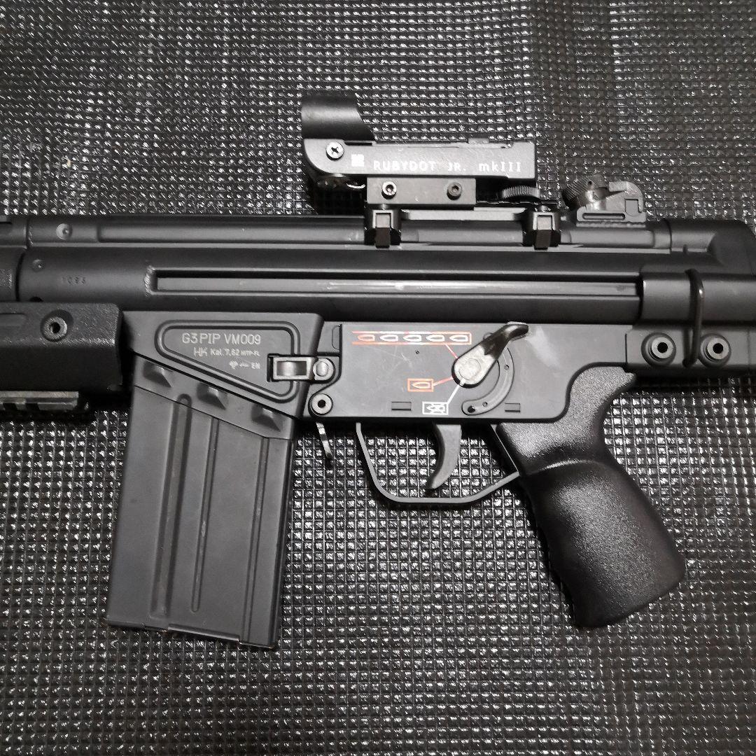 東京マルイ製　G3 SAS 電動ガン 充電器、動作確程度バッテリー付