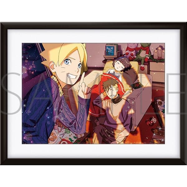 【限定品】「ボルト BORUTO ナルト NARUTO 複製原画 ミストグラフ」