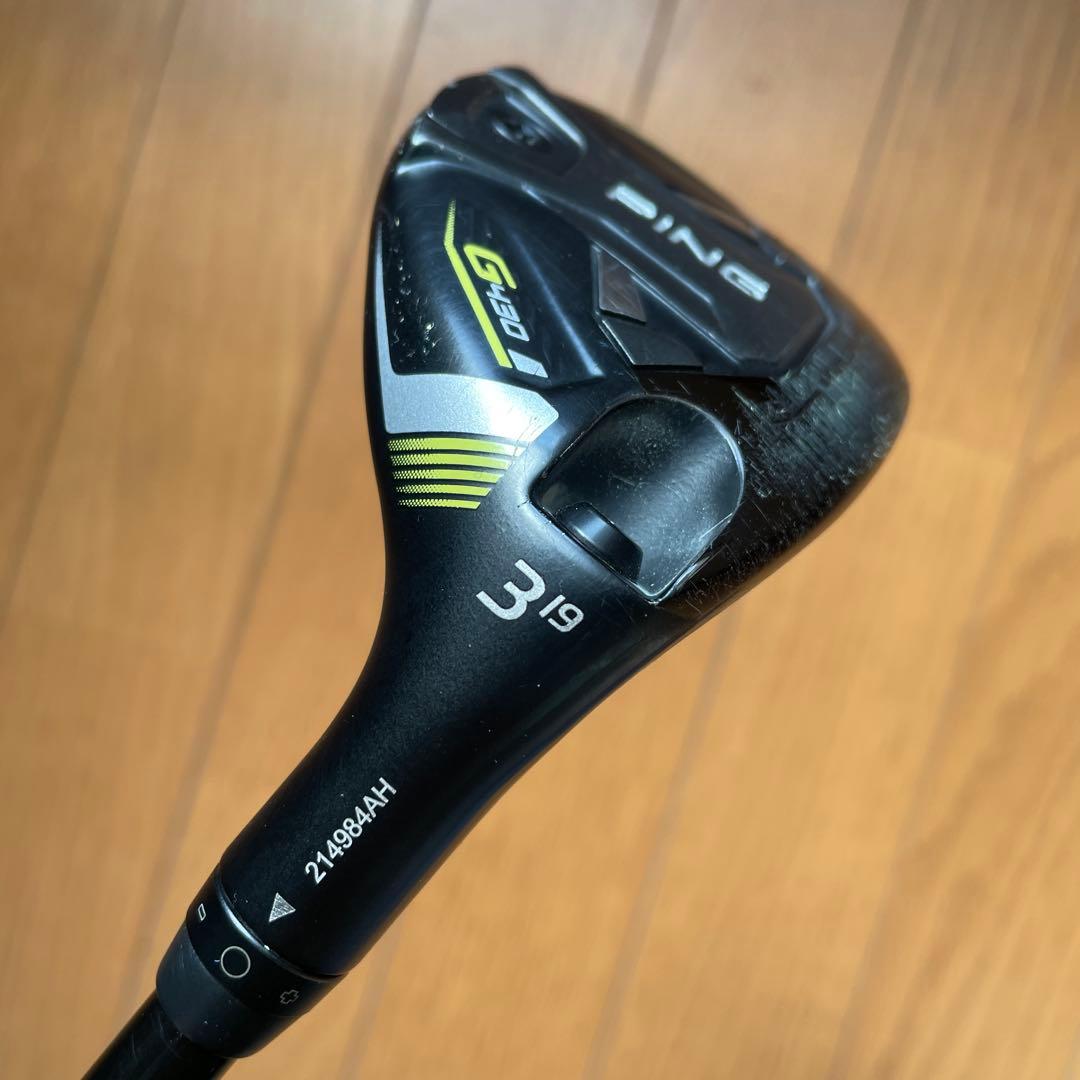 PING G430 3U 19° ALTA J CB BLACK SR カバー付