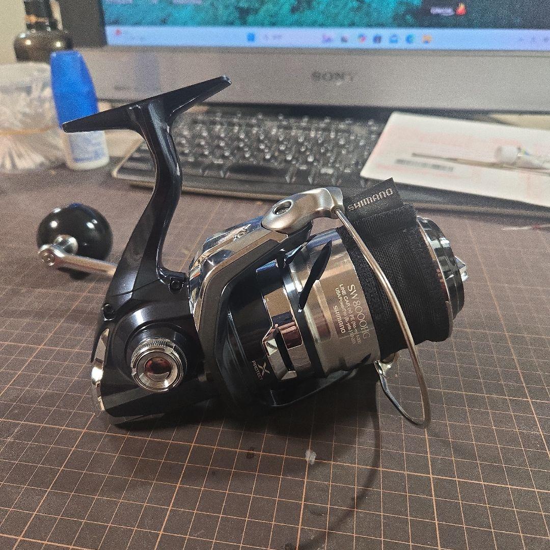 シマノ 21 ツインパワーSW 8000HG 美品