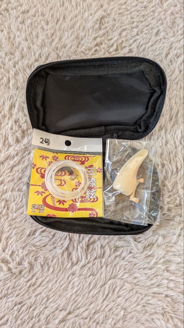 ヘビ柄三線 本体とDVD付き　美品