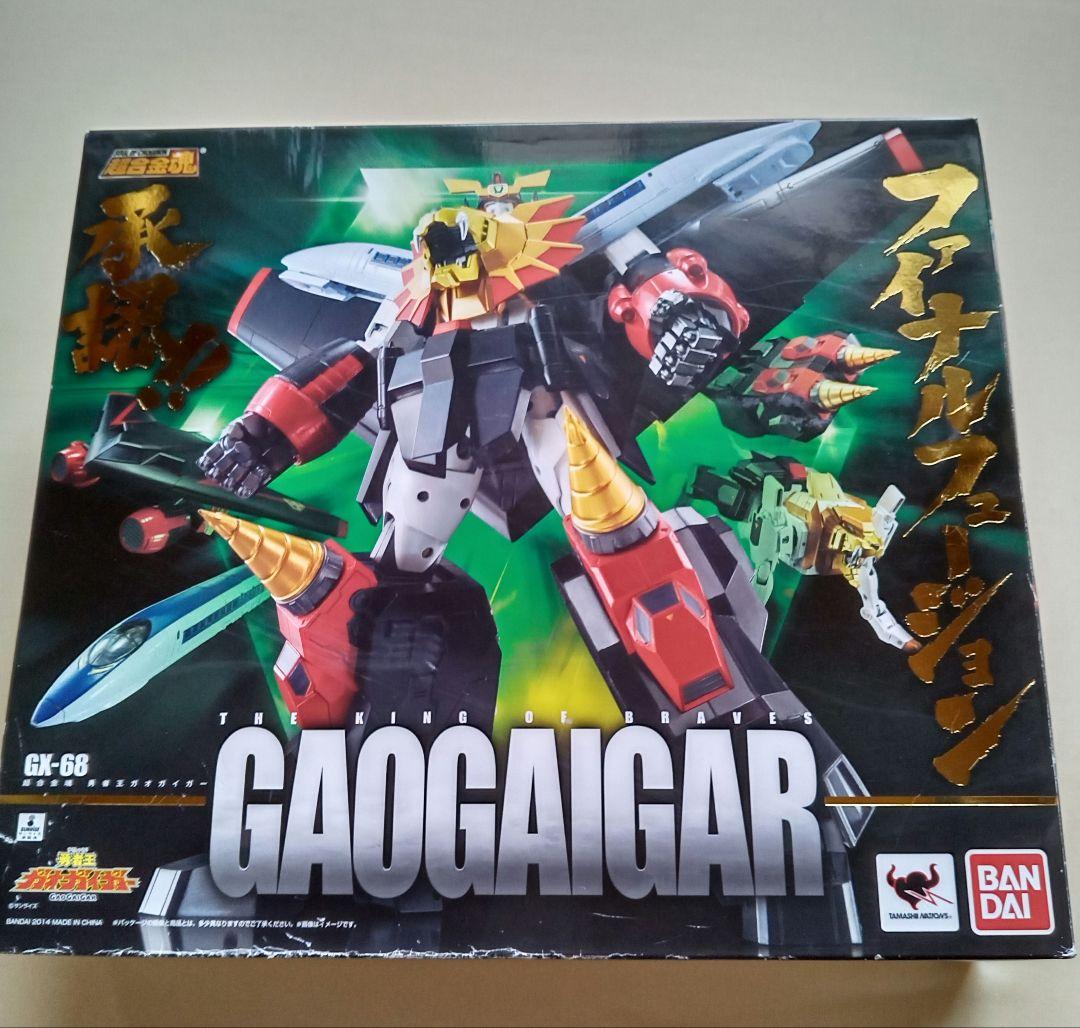 【 美品 】バンダイ 超合金魂 勇者王ガオガイガー GX-68