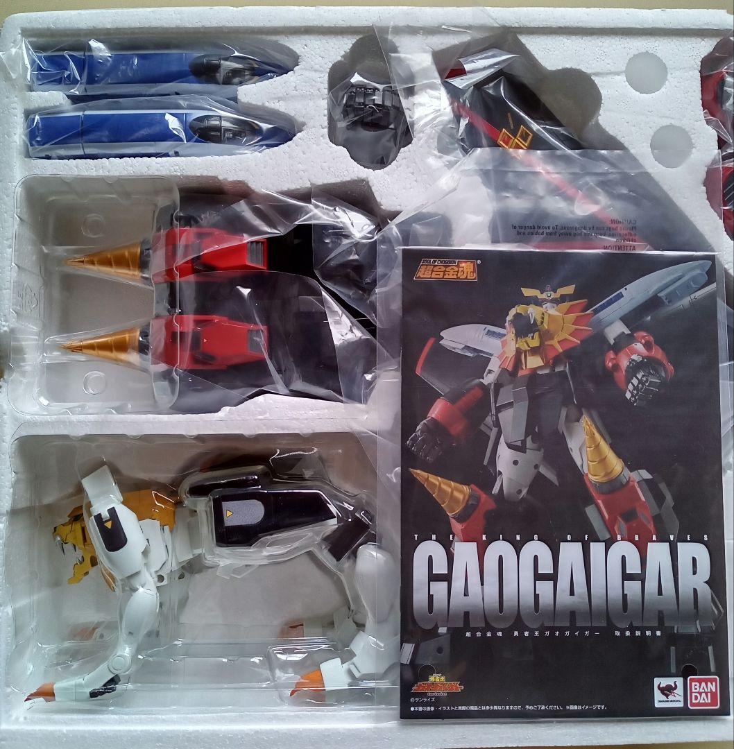 【 美品 】バンダイ 超合金魂 勇者王ガオガイガー GX-68