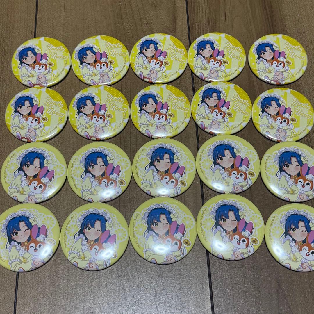 アイドルマスター　ミリオンライブ　七尾百合子　缶バッジ 20個