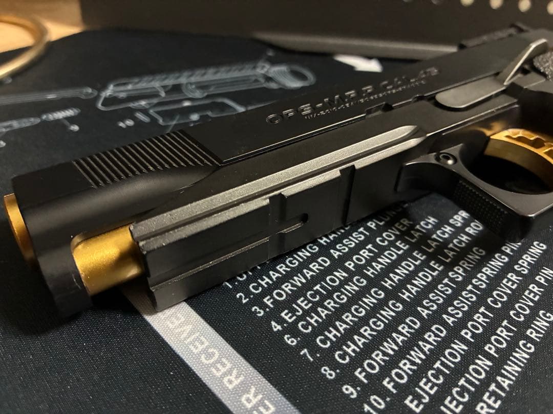 起きたら価格戻します　ハイキャパ5.1 ゴールド　X300ライト＆マガジン4本