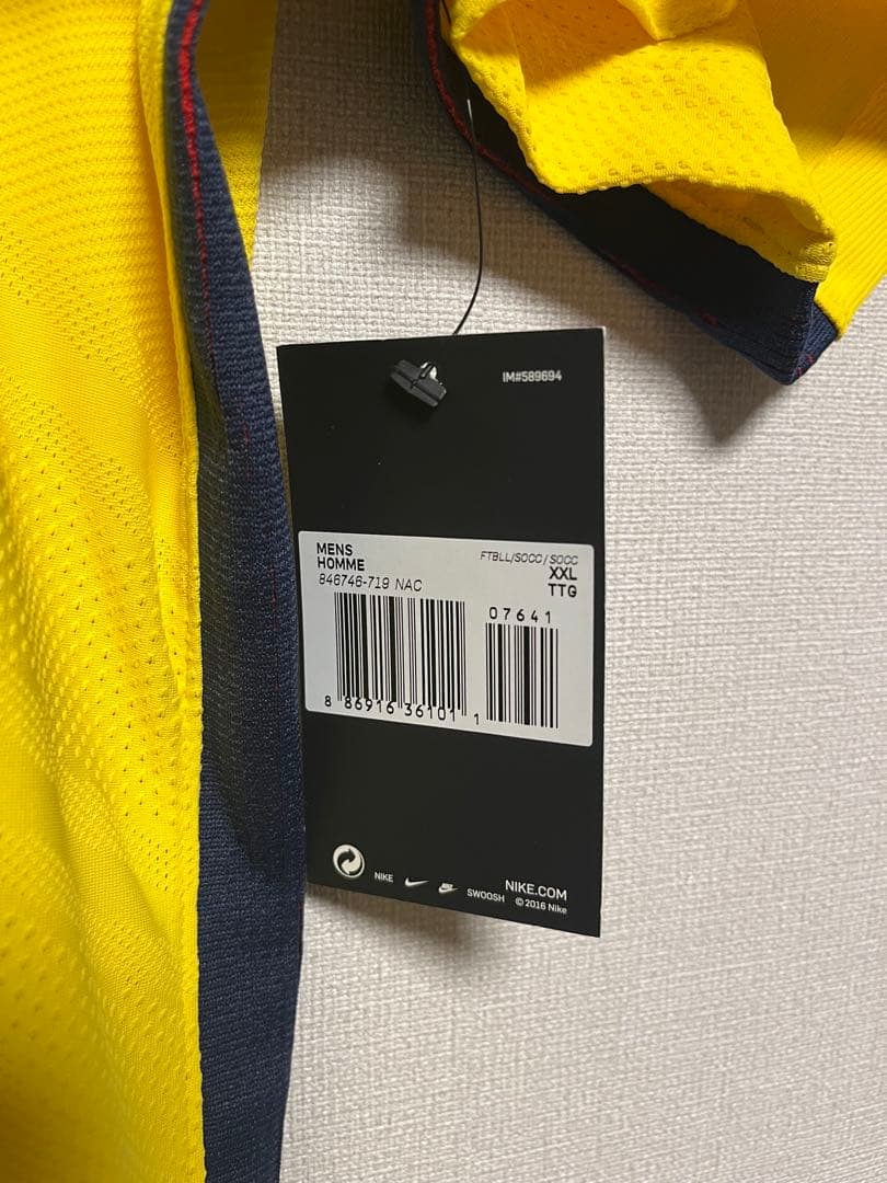 超希少 正規品 17/18 PSG アウェイ エムバペ 選手支給用 ユニフォーム