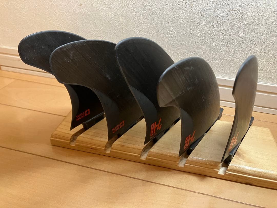 FCS2 FIN H4 TRI QUAD Fins 美中古　5フィンセット