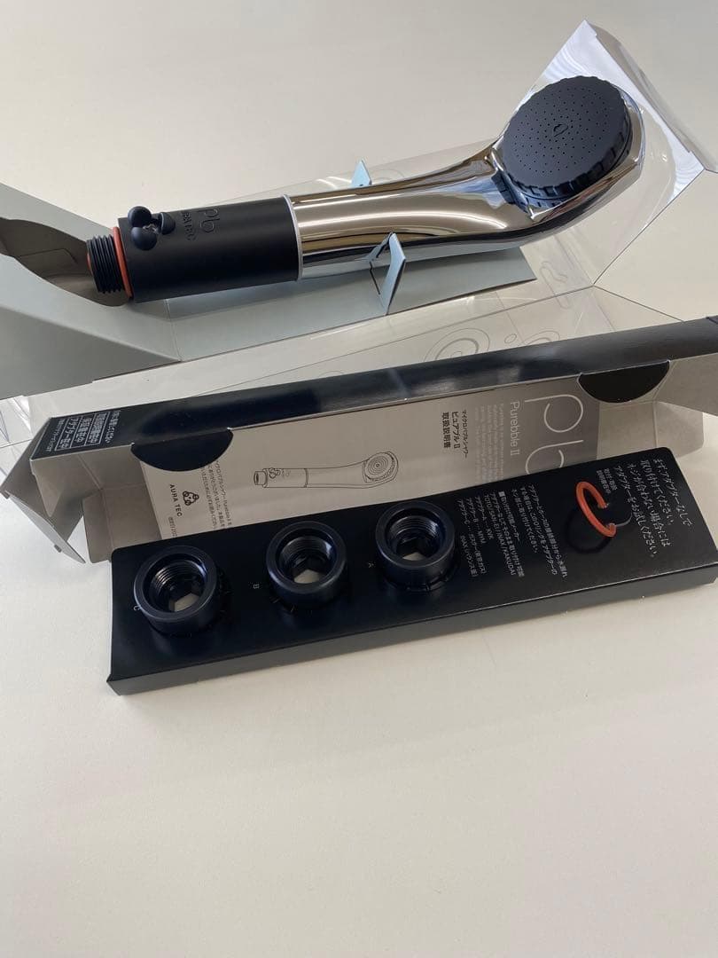 マイクロバブルシャワーヘッド ピュアブル2 メタル