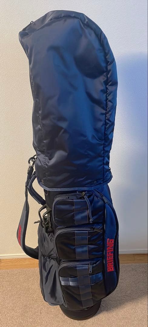 専用★美品★BRIEFING ゴルフバッグ ネイビー CR-6 ブリーフィング