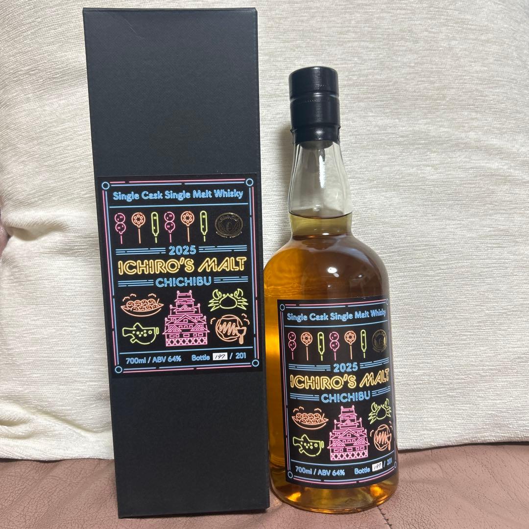 イチローズモルト　関西限定ラベル　シングルカスク　シングルモルト　201本限定
