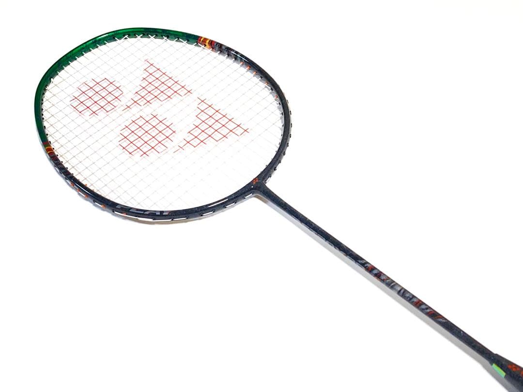 新品 アストロクス99 プレイ ブラックグリーン 4U5 ラケット 張上げ品