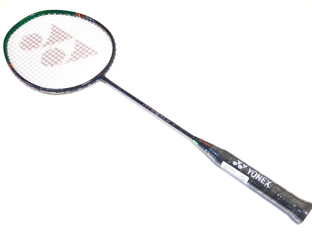 新品 アストロクス99 プレイ ブラックグリーン 4U5 ラケット 張上げ品