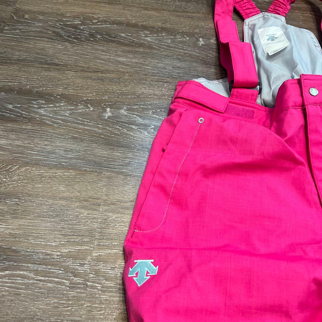 デサント　美品　　セットアップ　上下　スキーウェア　女の子　160