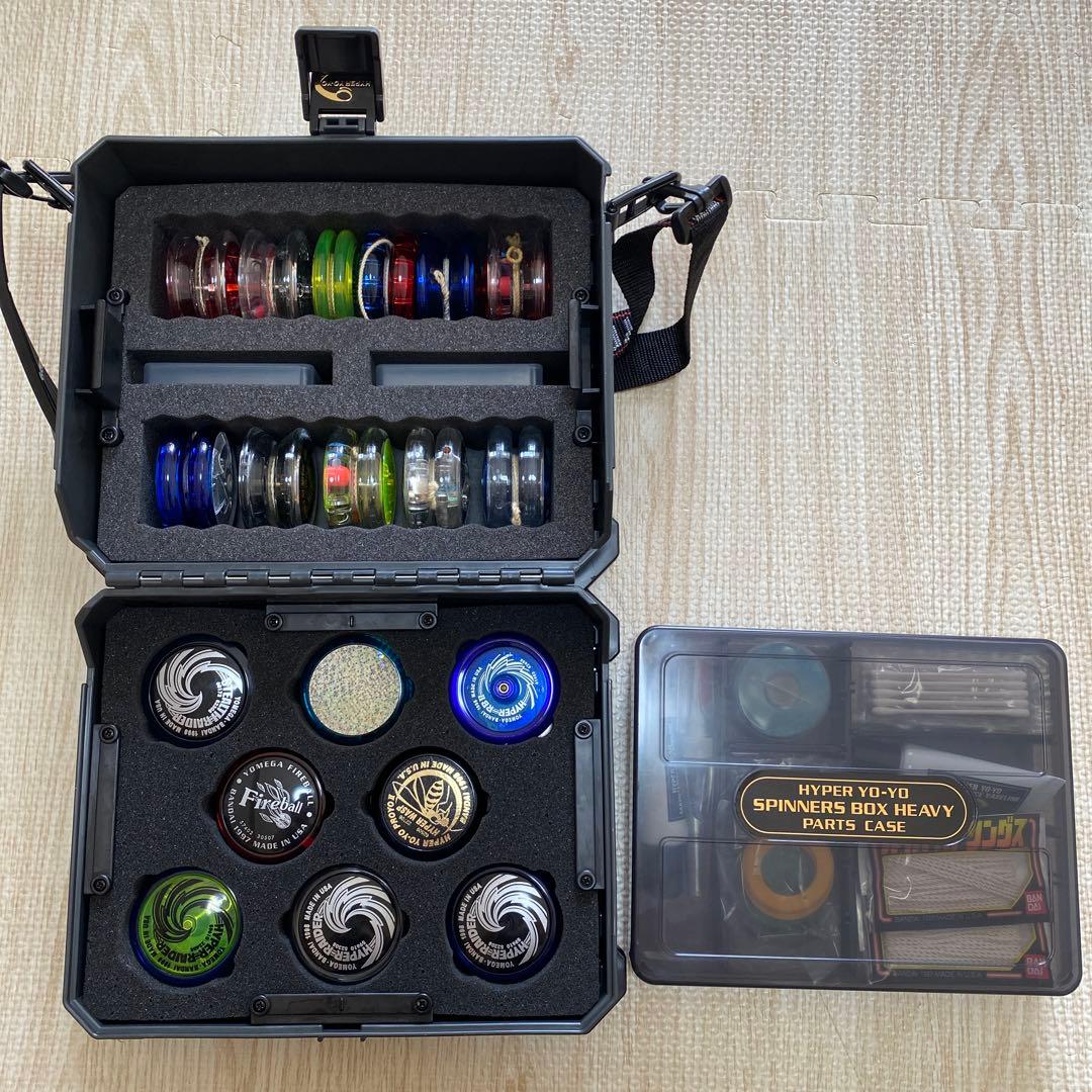 ハイパーヨーヨー　19個入り　ボックス付き　パーツケース