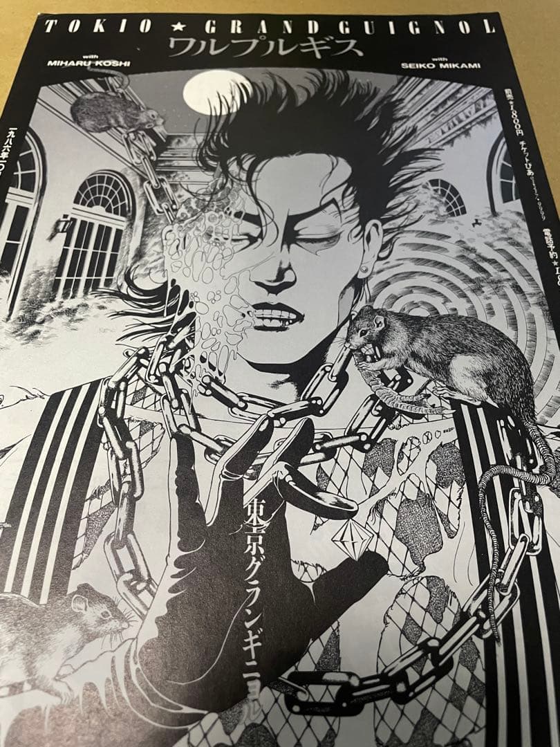 東京グランギニョル ワルプルギス チラシ ポスター 丸尾末広　飴屋法水