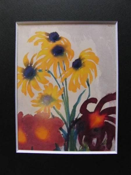 エミール・ノルデ、GELBE、海外版超希少レゾネ、新品額付