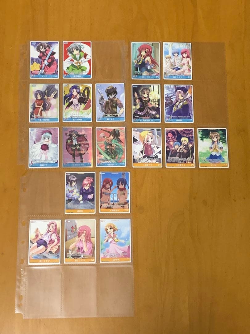 ハヤテのごとく！　TCG　トレカ　バインダー２個　バラカード　まとめ売り