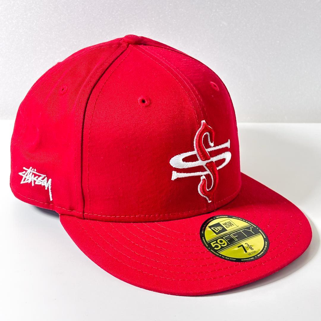 NEWERA×STUSSY 　BIG LEAGUE　59FIFTY　7 3/8