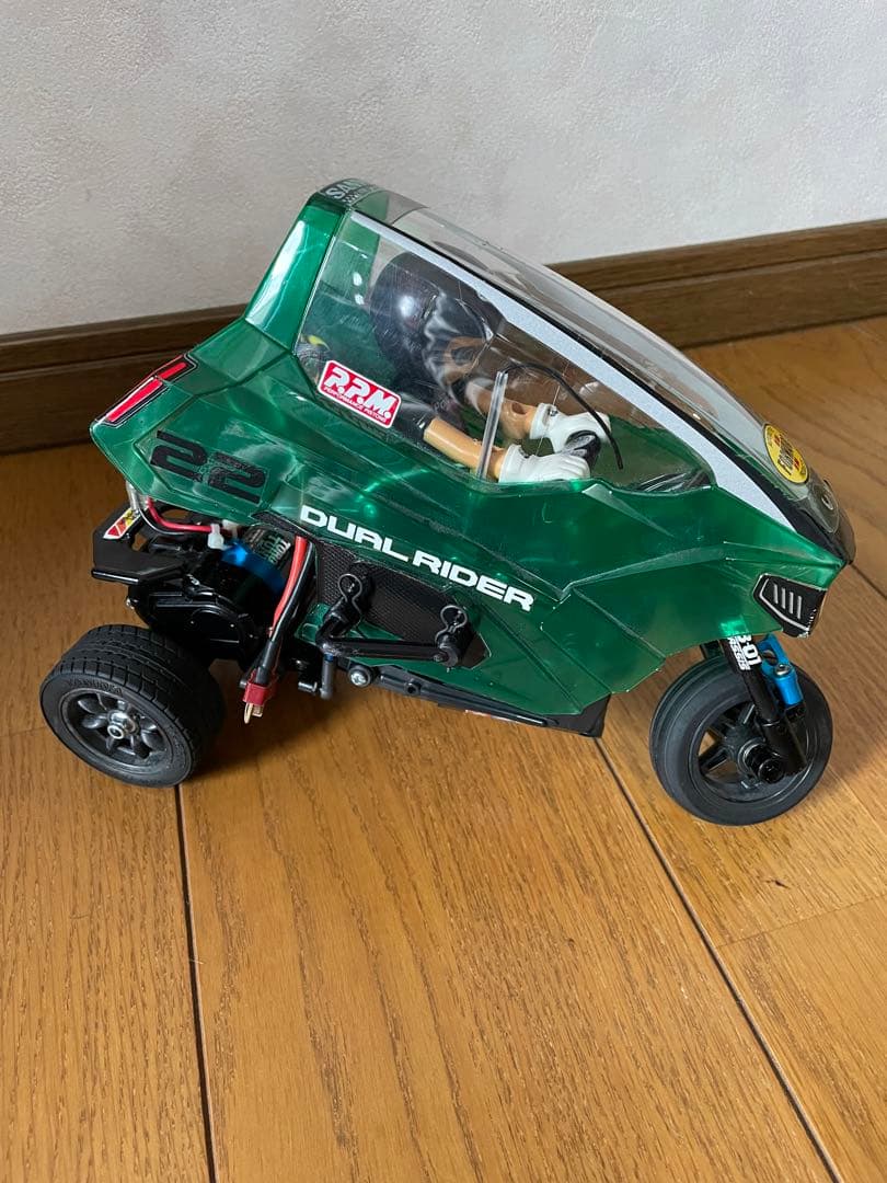 タミヤRC　デュアルライダー　サンワMX-6 プロポ　充電器　バッテリーセット
