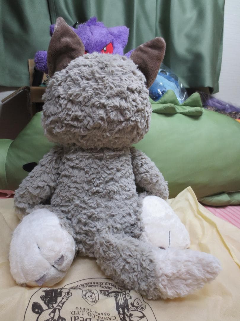 【廃盤貴重】NICI　ニキ　ウルフ　ウィニークラシックぬいぐるみ　50㎝！正規品