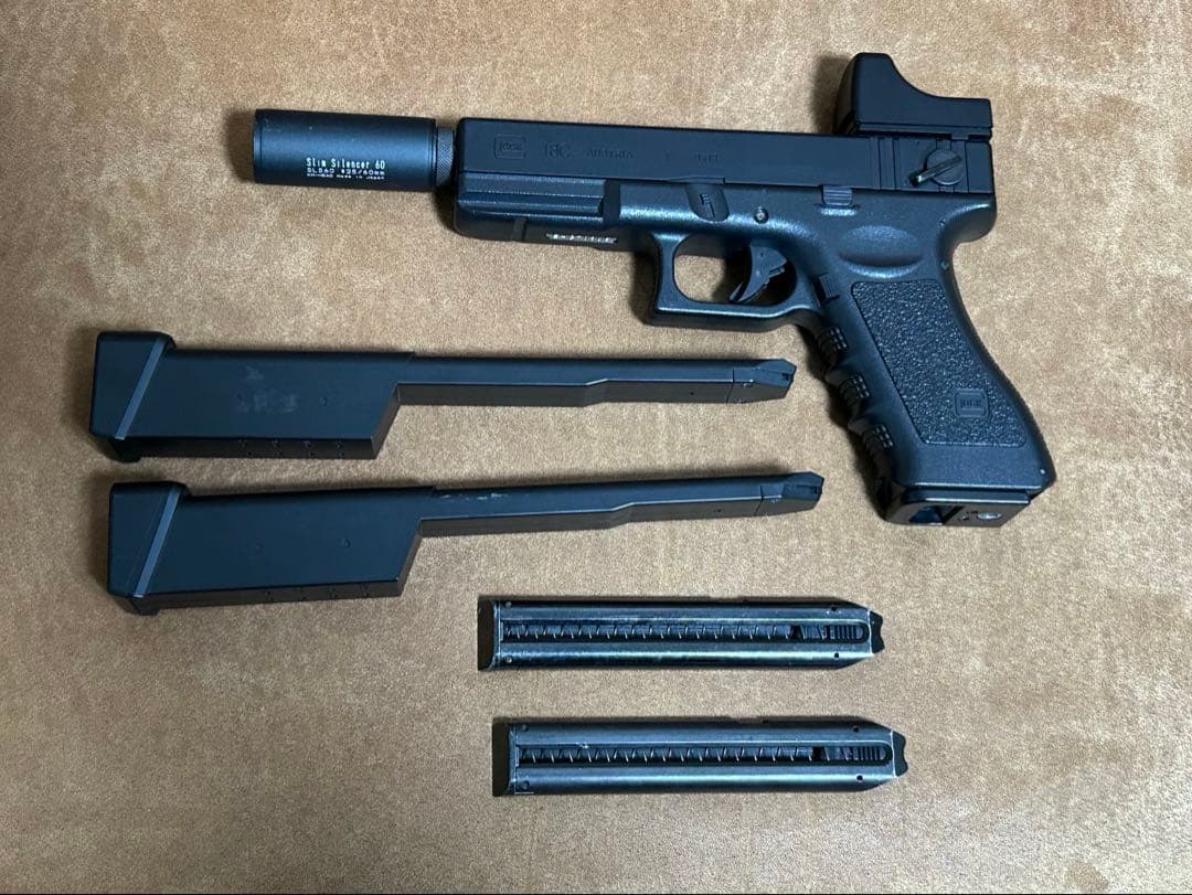 初速85 サバゲー実用カスタム 東京マルイ グロック18c 電動ハンドガン