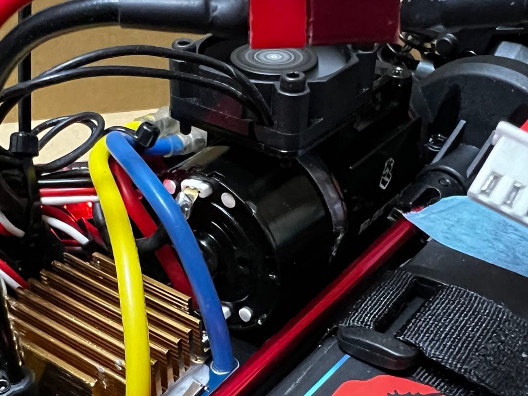 京商 Z28カマロ 550モーター カスタム塗装 LED プロポ付きセット安売り