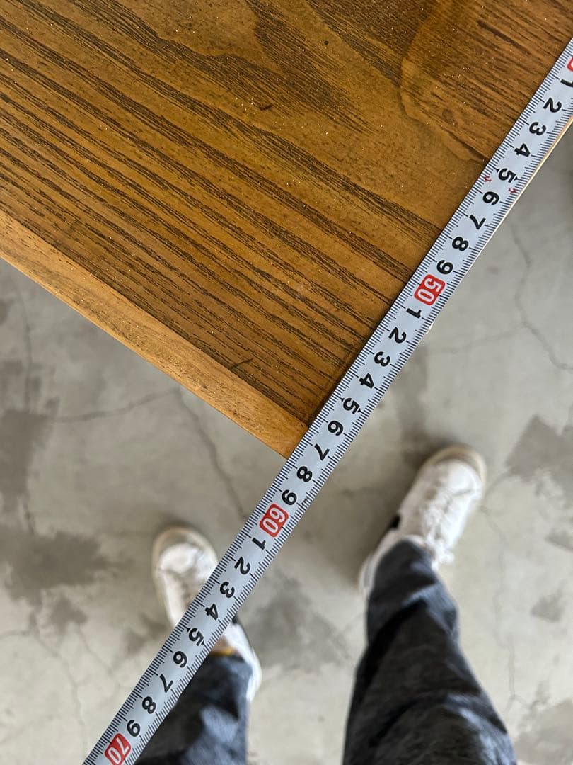 【Ku中古】美容室両面鏡セット面 木製アンティーク 1台 その2